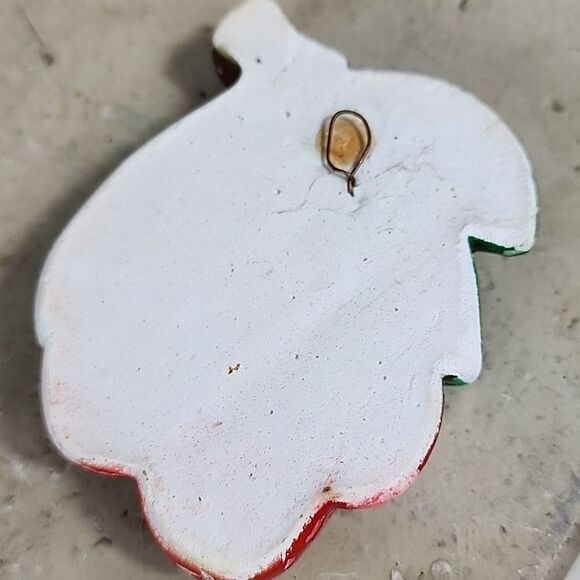 Vintage Chippy Chalkware Cherries Wall Decor - Picture 3 of 4